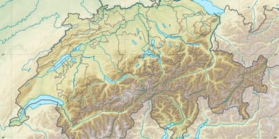 Žemėlapis šveicarijos paramos
