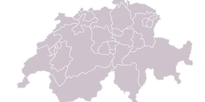 Žemėlapis tuščias žemėlapis šveicarija